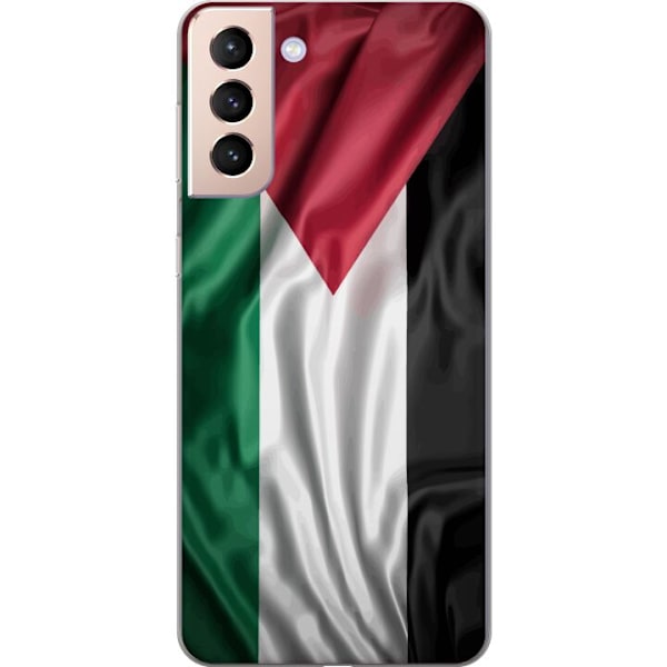 Samsung Galaxy S21 Genomskinligt Skal Palestinaflaggan – iko