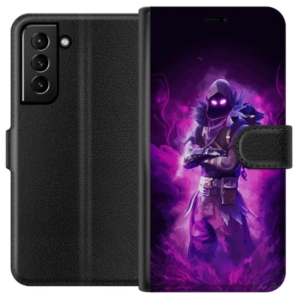 Kompatibel Tegnebogsetui til Samsung Galaxy S21+ 5G Fortnite