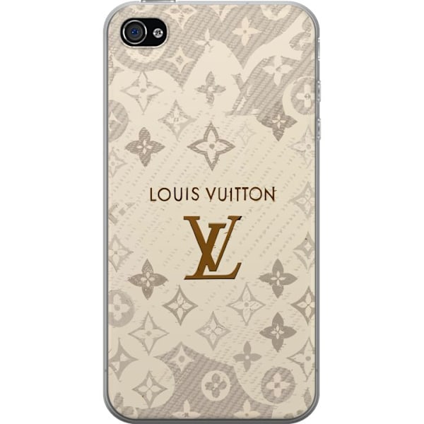 Apple iPhone 4 Gennemsigtig cover LV Vibes