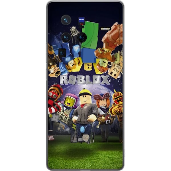 vivo X80 Pro Gennemsigtig cover Roblox Verden - Gaming Eventyr