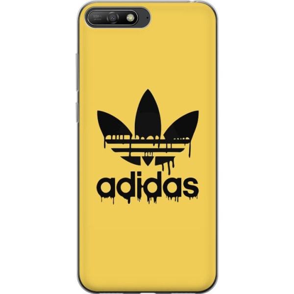 Huawei Y6 (2018) Gennemsigtig cover Adidas