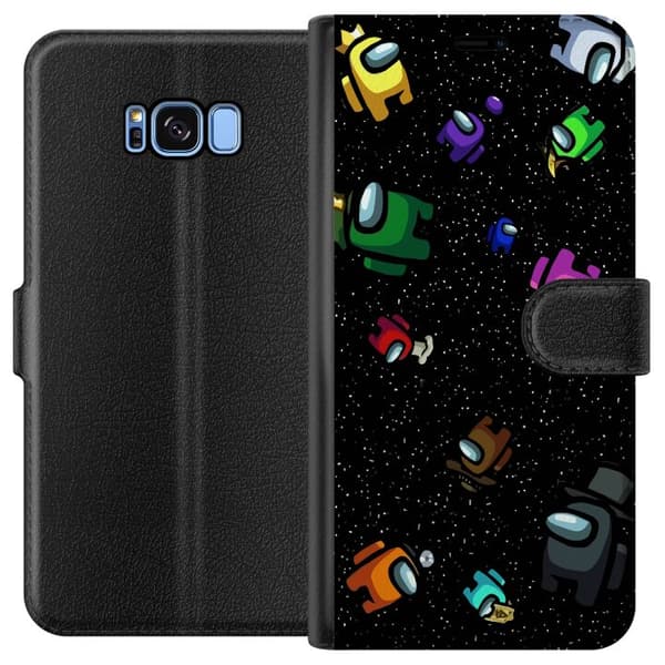 Kompatibelt Plånboksfodral till Samsung Galaxy S8 Among Us