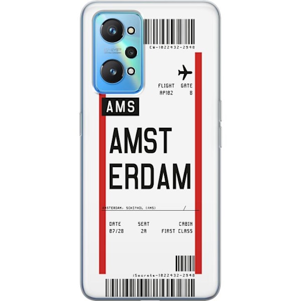 Realme GT Neo2 Gjennomsiktig deksel Amsterdam