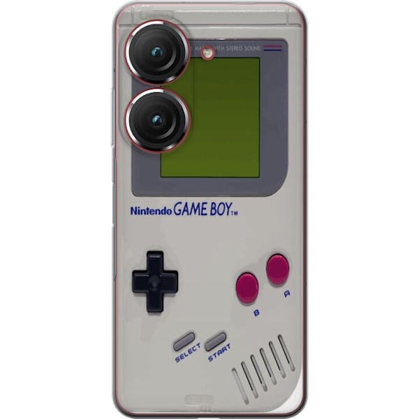 Asus Zenfone 9 Gennemsigtig cover Game Boy