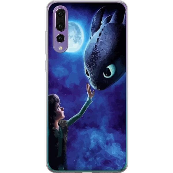 Huawei P20 Pro Genomskinligt Skal Draktränaren How to Train Your Dragon