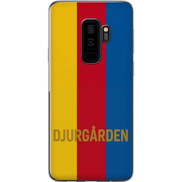 Samsung Galaxy S9+ Gennemsigtig cover Djurgården – fodbold