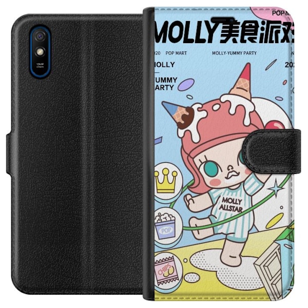 Xiaomi Redmi 9A Plånboksfodral Molly | POP MART