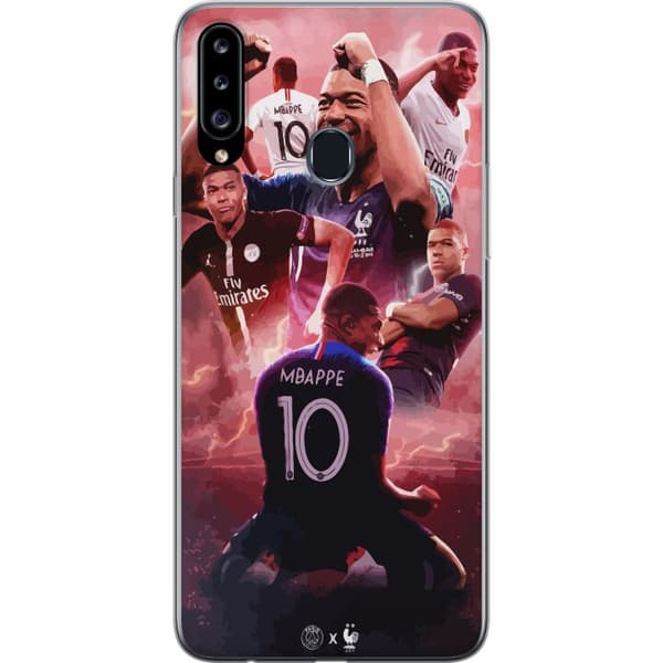 Kompatibelt Mobilskal till Samsung Galaxy A20s Kylian Mbappé