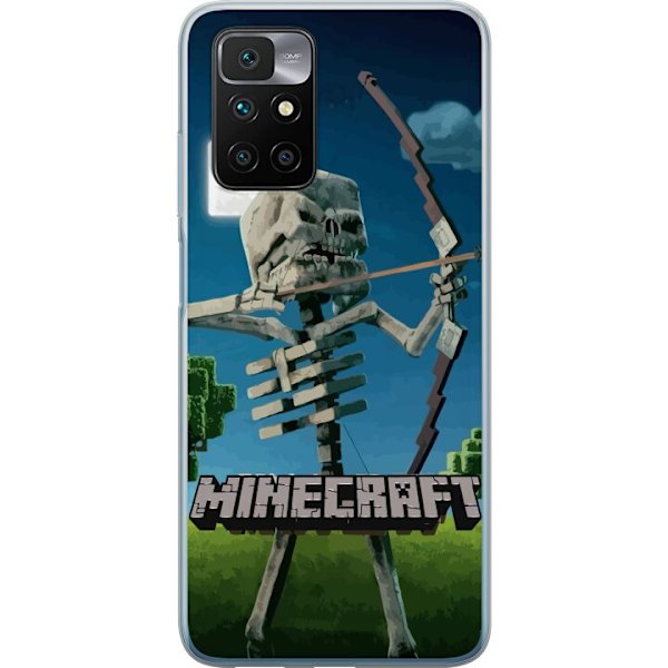 Xiaomi Redmi 10 Genomskinligt Skal A Minecraft Movie