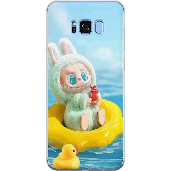 Samsung Galaxy S8 Läpinäkyvä kuori Labubu Stripe Attack - R