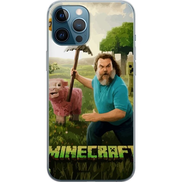 Apple iPhone 12 Pro Max Läpinäkyvä kuori A Minecraft Movie
