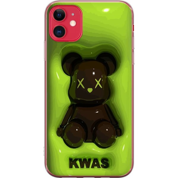 Apple iPhone 11 Läpinäkyvä kuori KAWS Vihreä