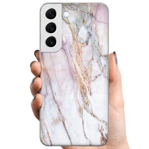 Samsung Galaxy S22+ 5G TPU Matkapuhelimen kuori Marmori