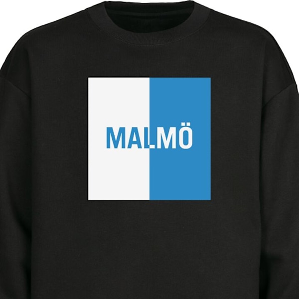 Sweatshirt til Børn | Blød & Klassisk Sweatshirt Malmö – sort one size