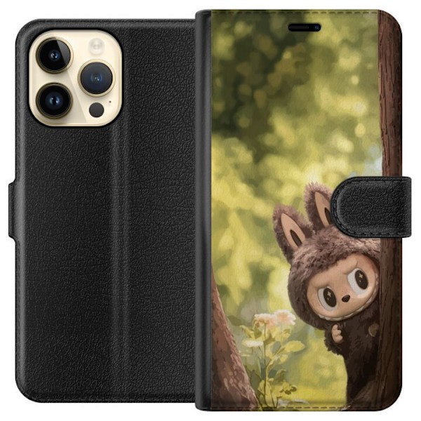 Apple iPhone 15 Pro Max Lommeboketui Labubu Graffiti Vibes –