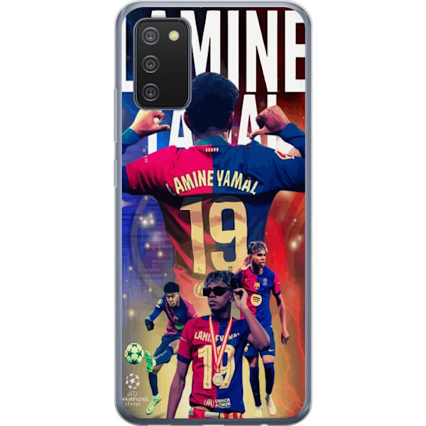 Samsung Galaxy A02s Gennemsigtig cover Yamal i Bevægelse - Ungt Talent på Verdensplan