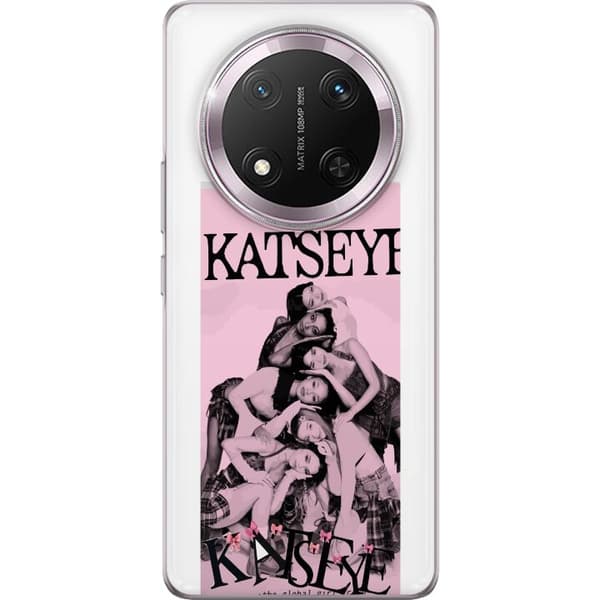 Kompatibelt Mobilskal till Honor Magic7 Lite KATSEYE i rosa rosa