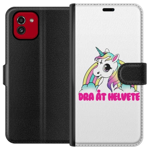 Kompatibel Tegnebogsetui til Samsung Galaxy A03 Unicorn