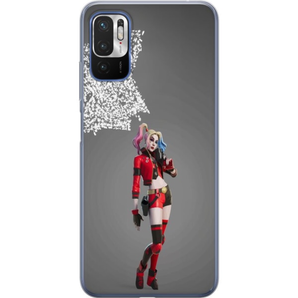 Xiaomi Redmi Note 10 5G Läpinäkyvä kuori Harley Quinn