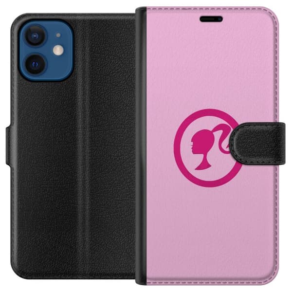 Kompatibelt Plånboksfodral till Apple iPhone 12 mini Barbie (2023)