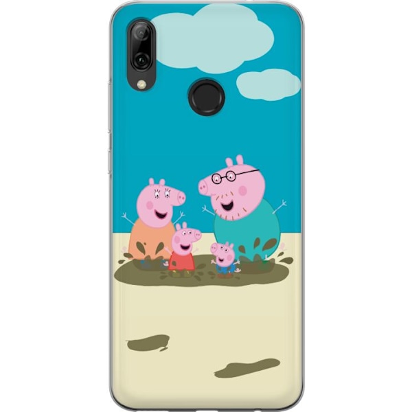 Huawei P smart 2019 Gennemsigtig cover Greta Gris Familie Geor