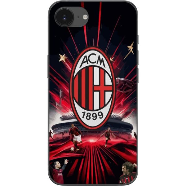 Kompatibelt Mobilskal till Apple iPhone 16e AC Milan