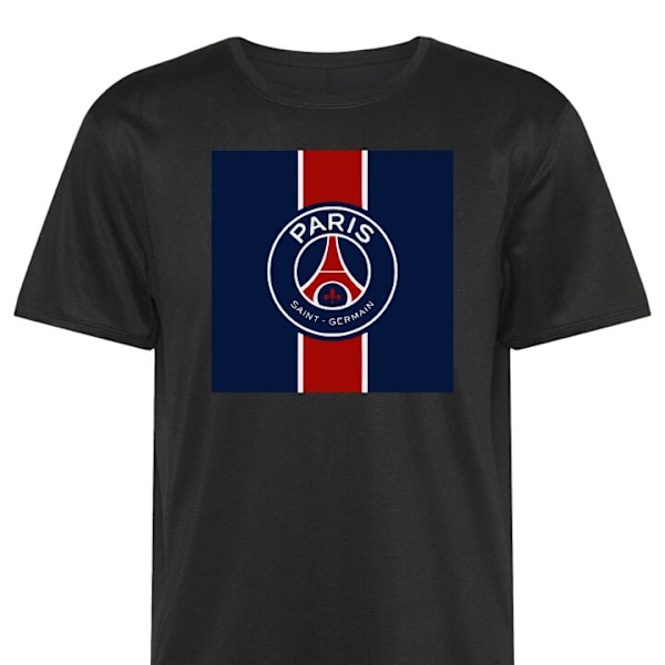 Tränings-T-shirt | Sport-T-shirt för Vuxen Paris Saint-Germa svart Small