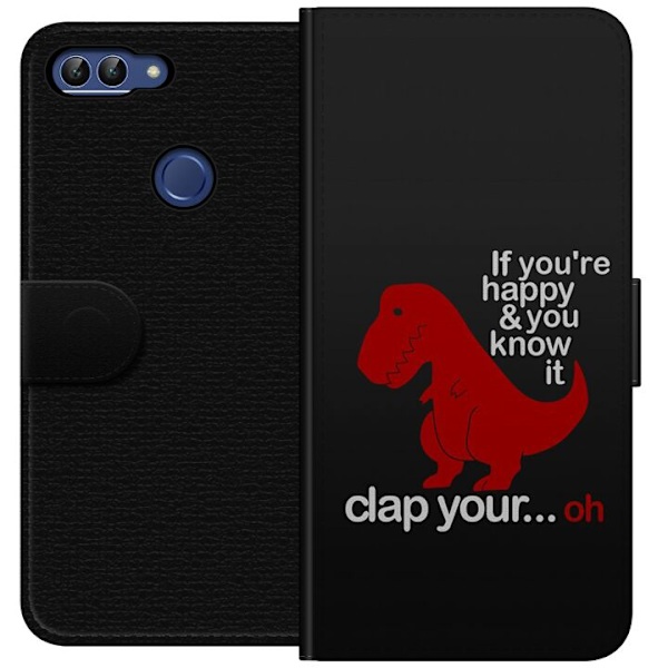 Huawei P smart Tegnebogsetui Dinosaur