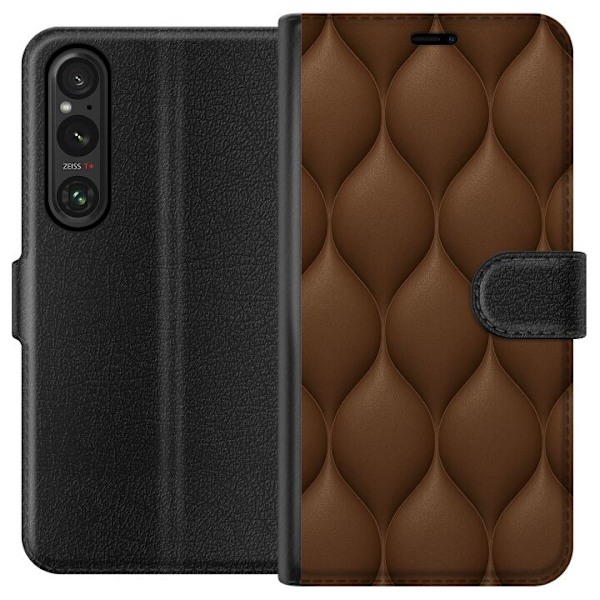 Sony Xperia 1 V Tegnebogsetui Kakaoskalaer
