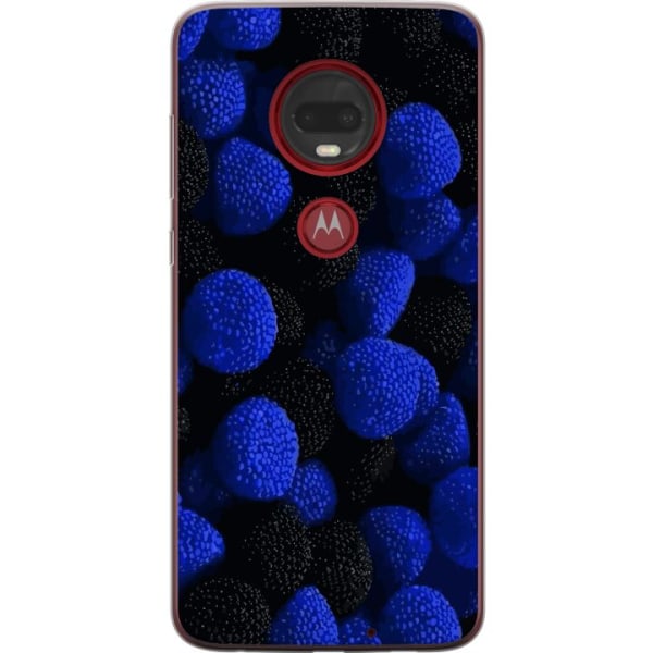 Motorola Moto G7 Plus Läpinäkyvä kuori Sinisitä karkkipalo