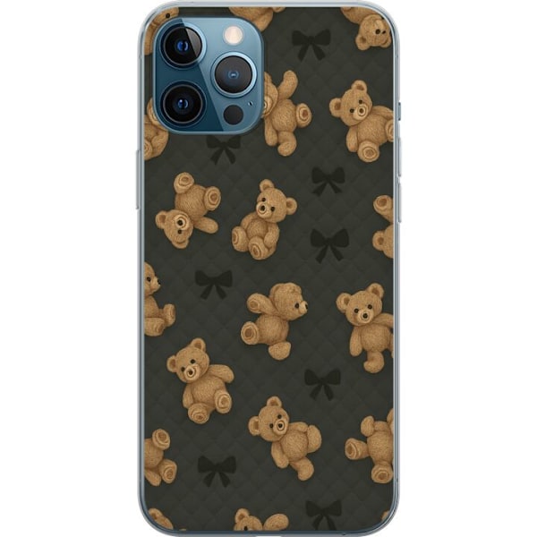 Apple iPhone 12 Pro Max Gennemsigtig cover Teddy Knus