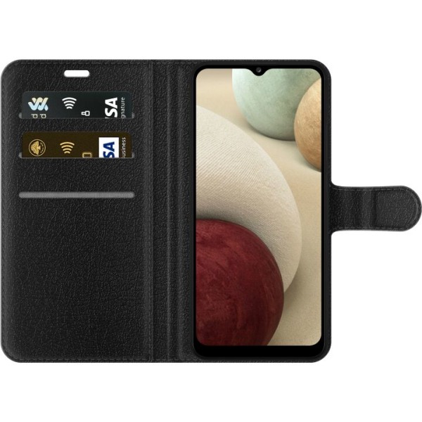 Samsung Galaxy A02s Plånboksfodral Katt med hjärtan