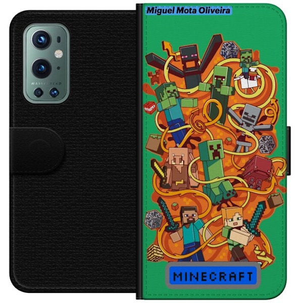 OnePlus 9 Pro Plånboksfodral Minecraft