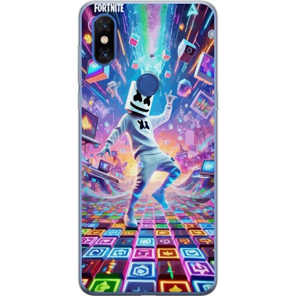 Xiaomi Mi Mix 3 Gennemsigtig cover Fortnite