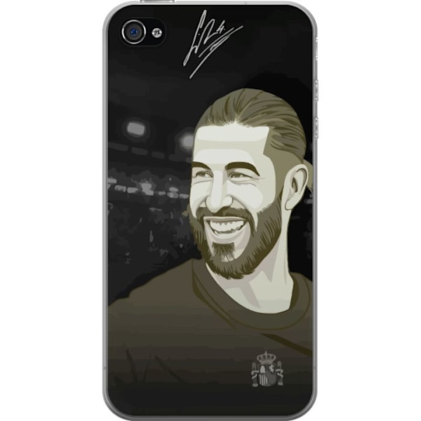 Apple iPhone 4s Gennemsigtig cover Sergio Ramos