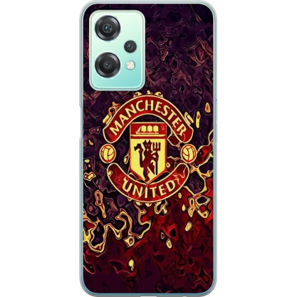 OnePlus Nord CE 2 Lite 5G Gennemsigtig cover Manchester United
