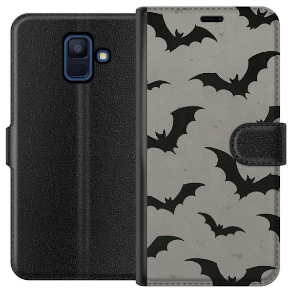 Samsung Galaxy A6 (2018) Lommeboketui Flutterprint