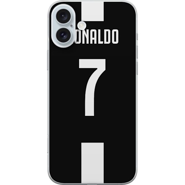 Apple iPhone 16 Plus Gjennomsiktig deksel Ronaldo