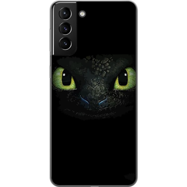 Samsung Galaxy S21+ 5G Genomskinligt Skal How to Train Your Dragon (Draktränaren)