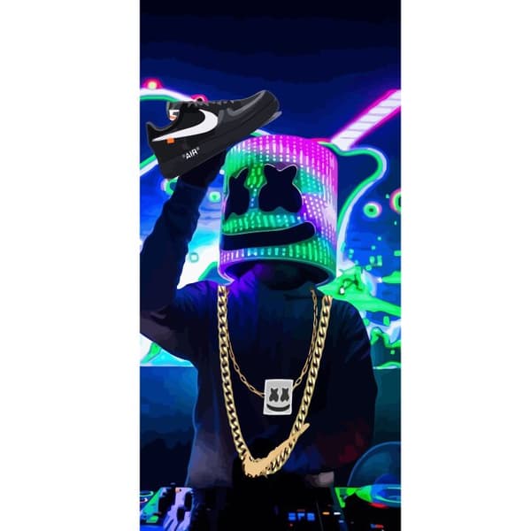Yhteensopiva Lompakkokotelo Apple iPhone 13 Pro Marshmello | Fortnite