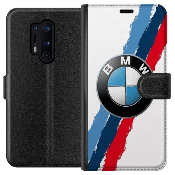 Kompatibelt Plånboksfodral till OnePlus 8 Pro BMW Ränder