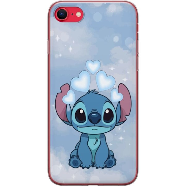 Apple iPhone 7 Genomskinligt Skal Stitch Hoppande Glädje – Rolig Design för Present