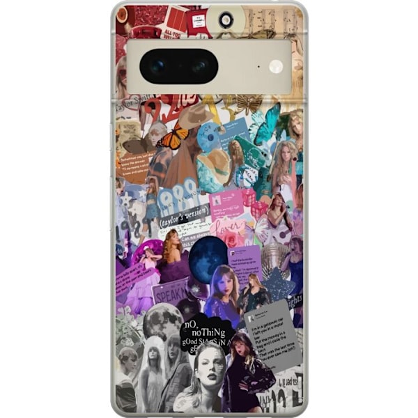 Google Pixel 7 Gennemsigtig cover Taylor Swift