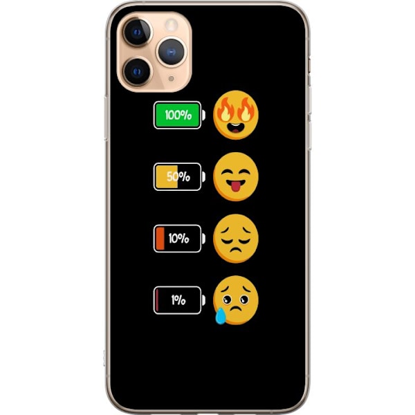 Apple iPhone 11 Pro Max Läpinäkyvä kuori Kuuma