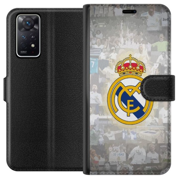 Xiaomi Redmi Note 11 Pro 5G Plånboksfodral Real Madrid