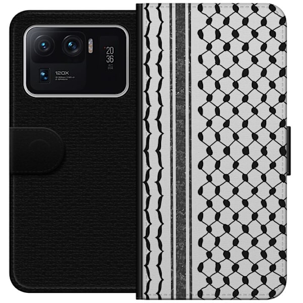 Xiaomi Mi 11 Ultra Lompakkokotelo Palestiinalainen kuvio - per