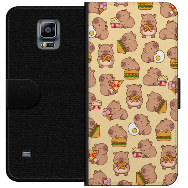 Samsung Galaxy Note 4 Plånboksfodral Kawaii capybara mobilska