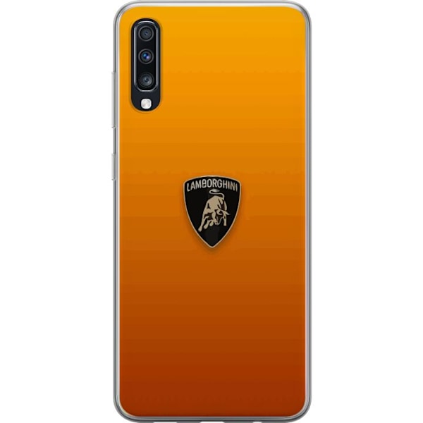 Samsung Galaxy A70 Genomskinligt Skal Lamborghini