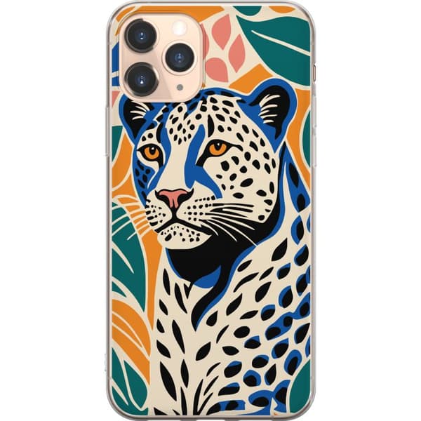 Kompatibel Mobilcover til Apple iPhone 11 Pro Majestætiske Leopard