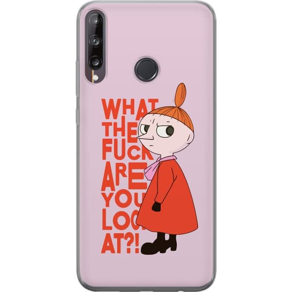 Kompatibelt Mobilskal till Huawei P40 lite E Lilla My Förvånad rosa
